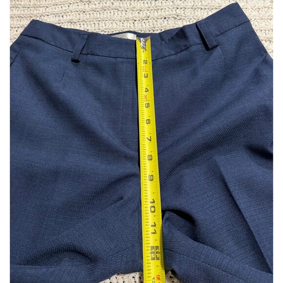 Le Suit Dress Pants Trousers Pleated Womens Sz 8 Blue Fully Lined - Picture 4 of 12